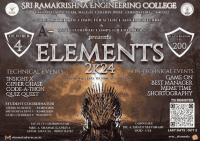 Element 2k24 National Level Technical Symposium Poster